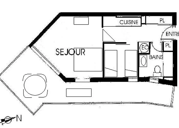 T2 Au Lavandou, Acces Plage, Climatisation, Parking, Pour 4 Personnes - Fr-1-803-62 Appartement